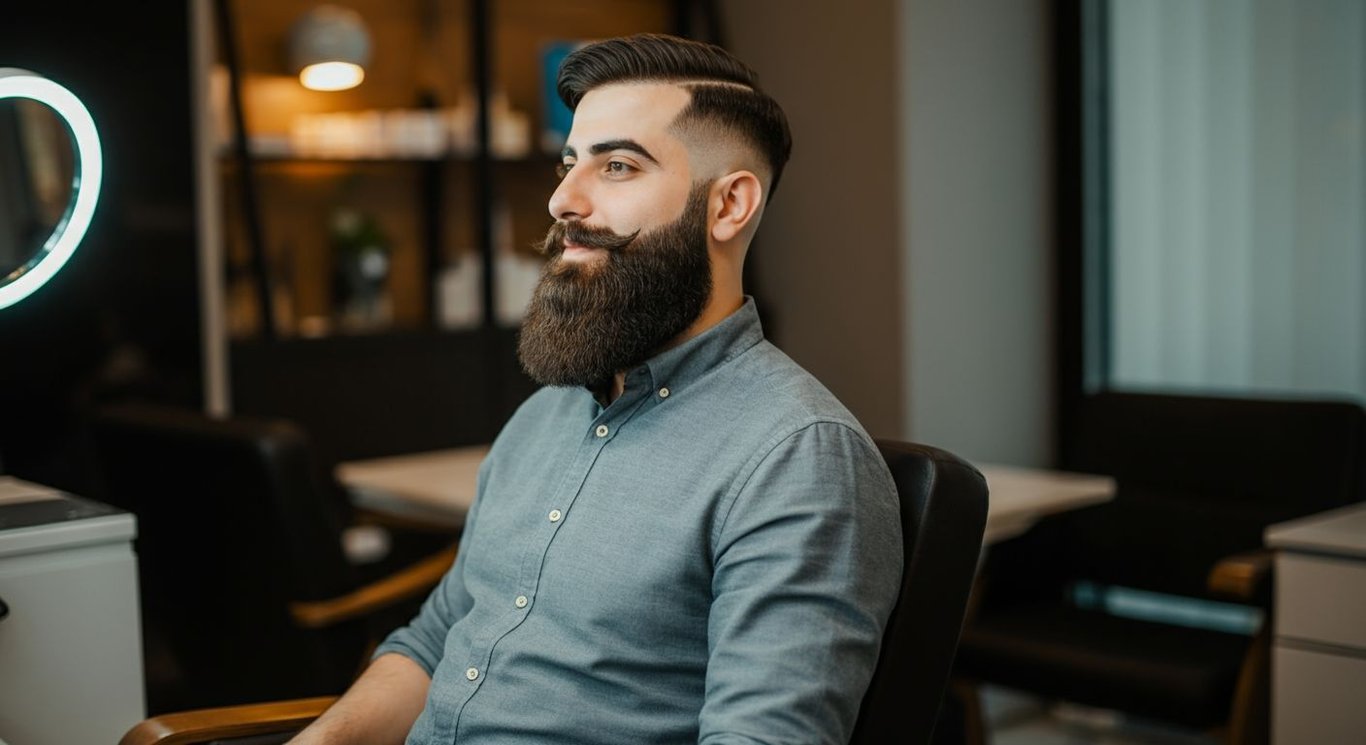 Facial Hair Transplant for Perfect Beard Density