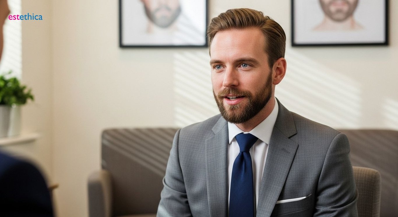 Facial Hair Transplant Before and After