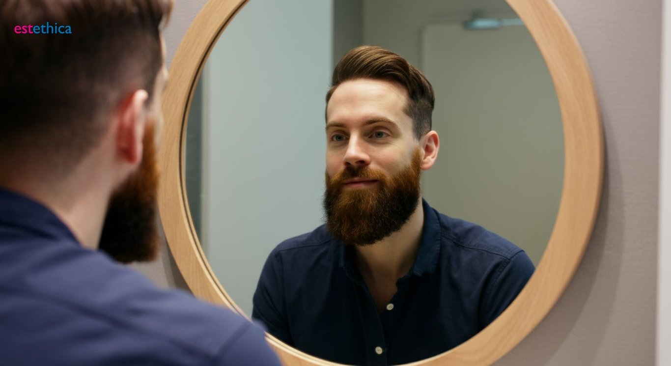 Facial hair transplant for enhanced appearance and confidence