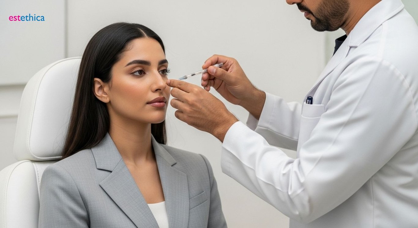 تجميل الأنف: جراحة أم غير جراحة؟