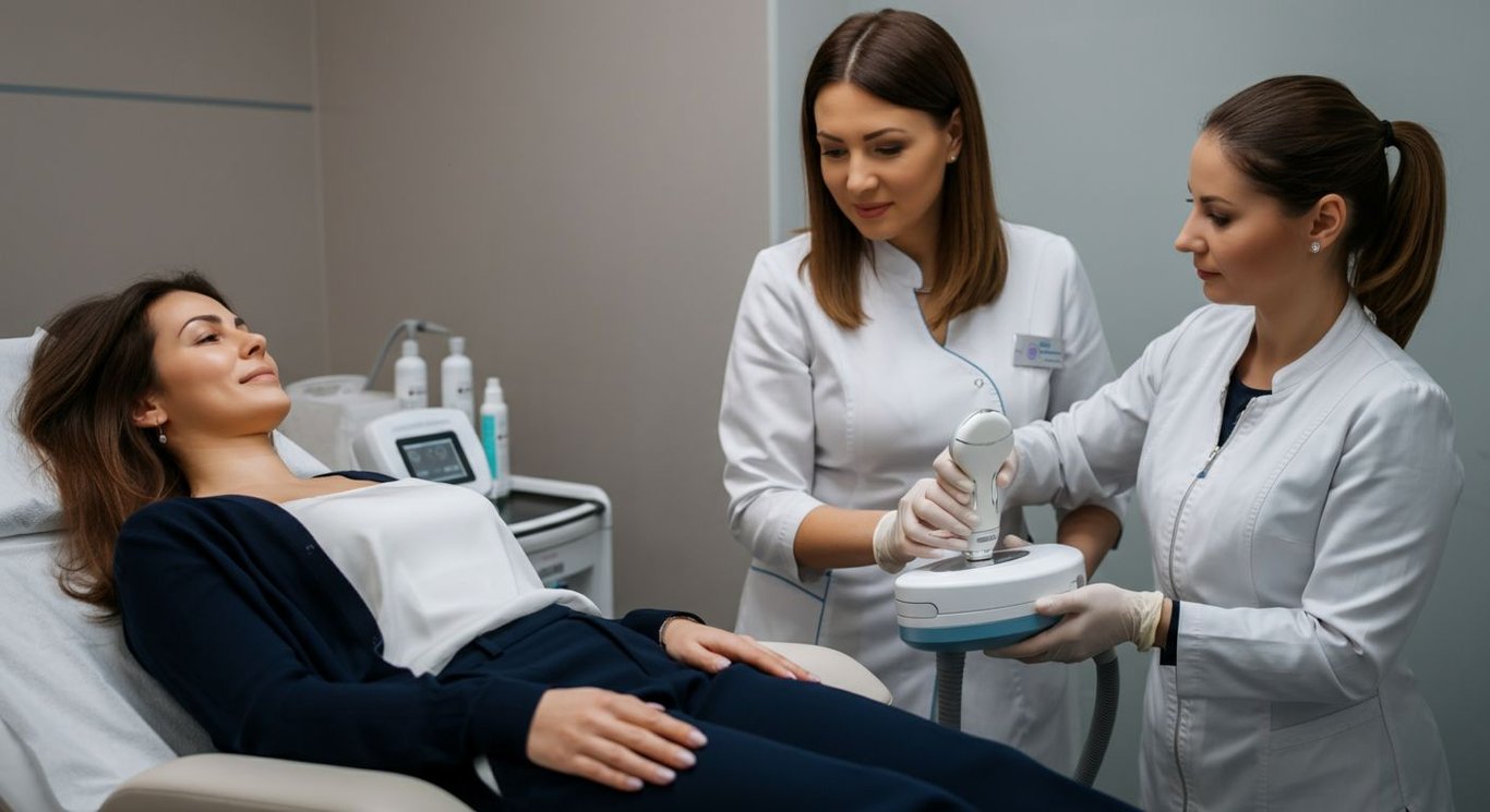 Female genital surgery options illustration