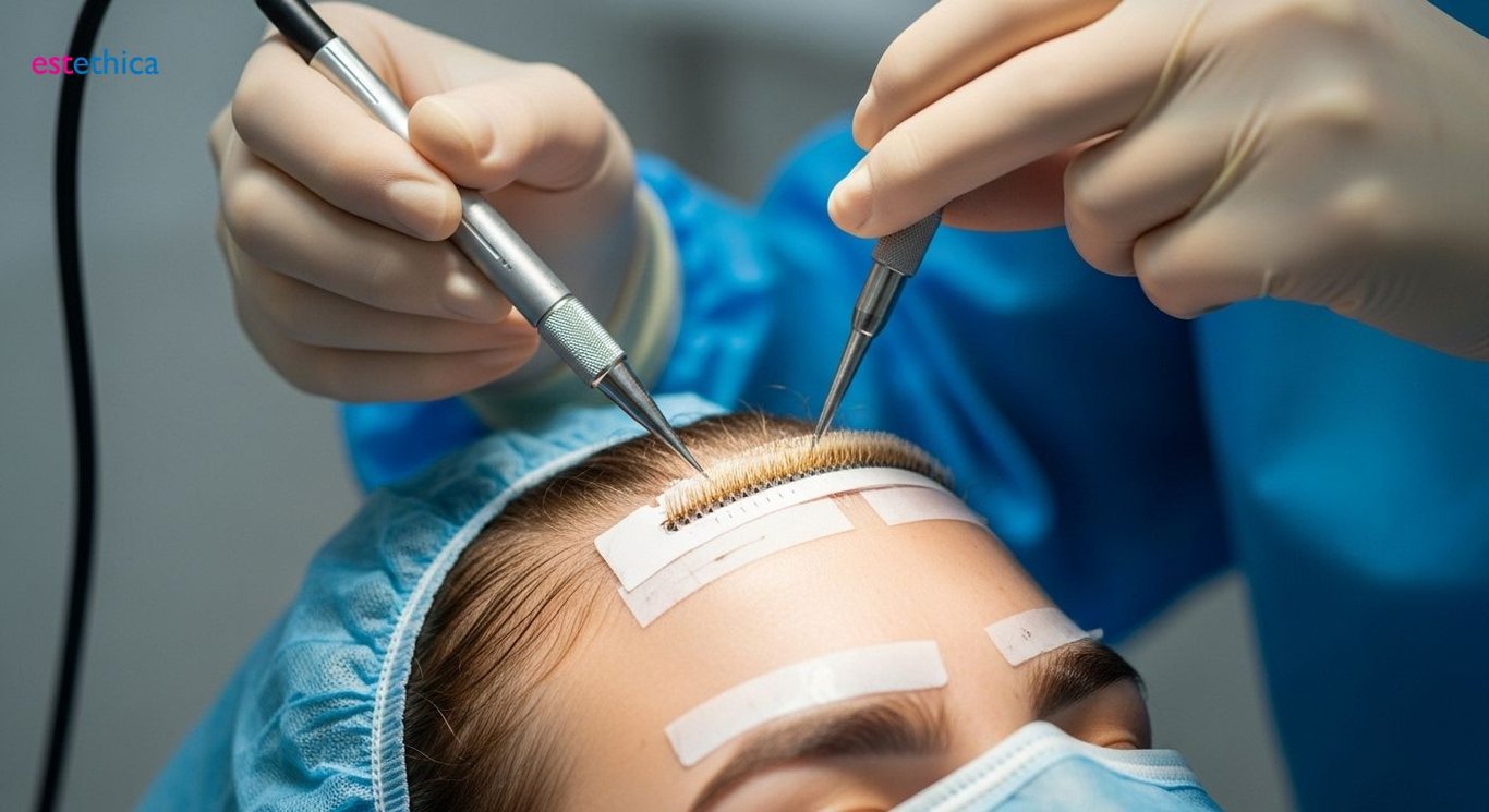 Follicular Unit Extraction for natural-looking eyebrows