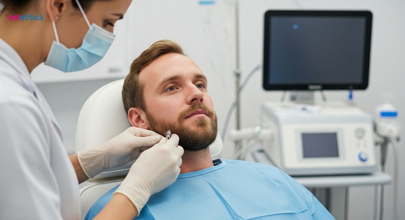 Beard transplant Follicular Unit Extraction