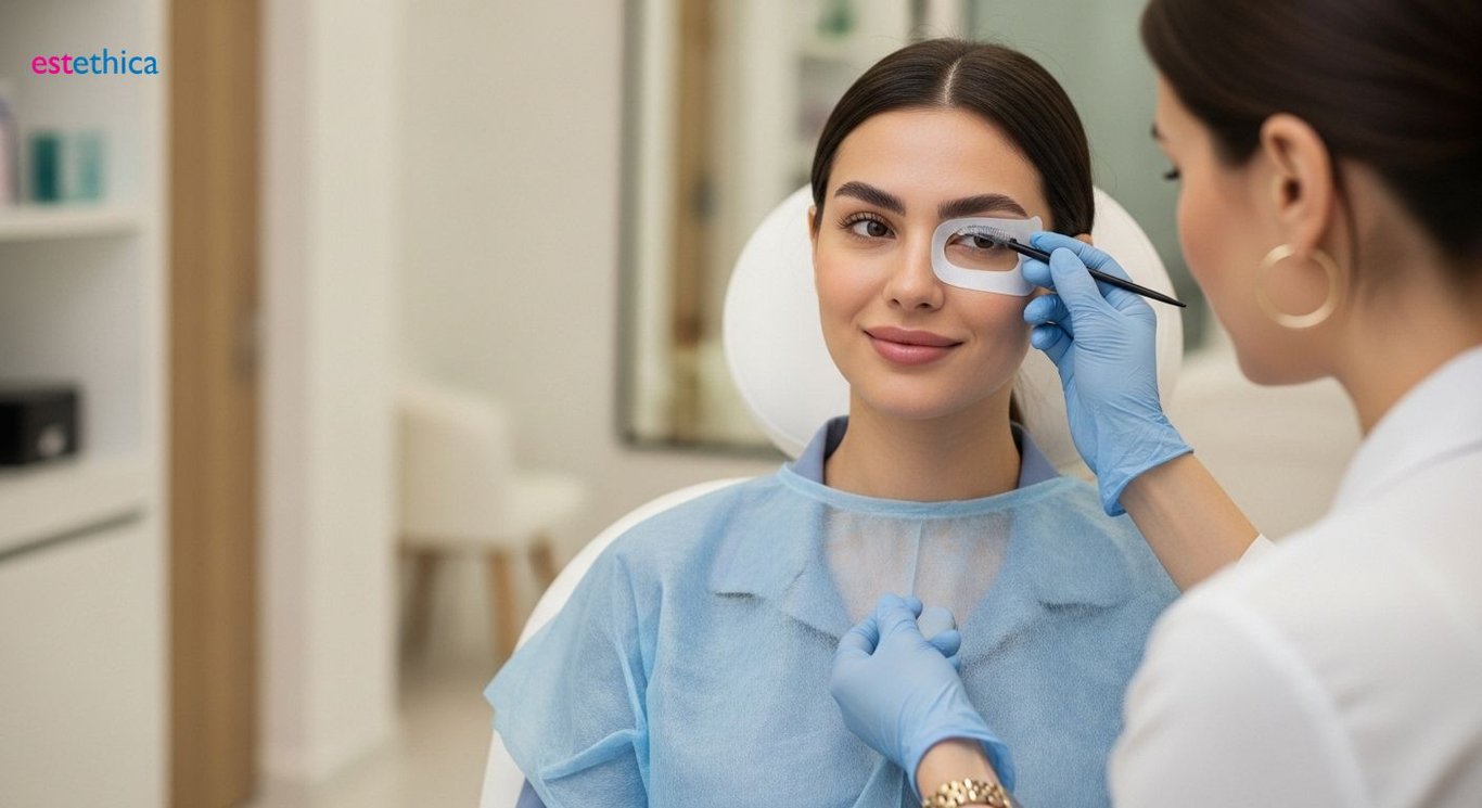 Follicular Unit Extraction Eyebrow for natural-looking brows