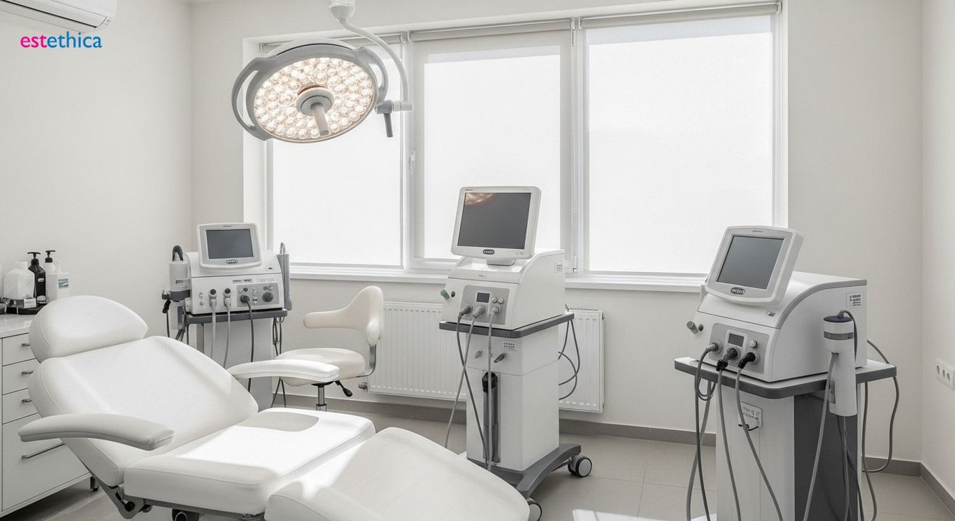 FUE hair transplant procedure illustration