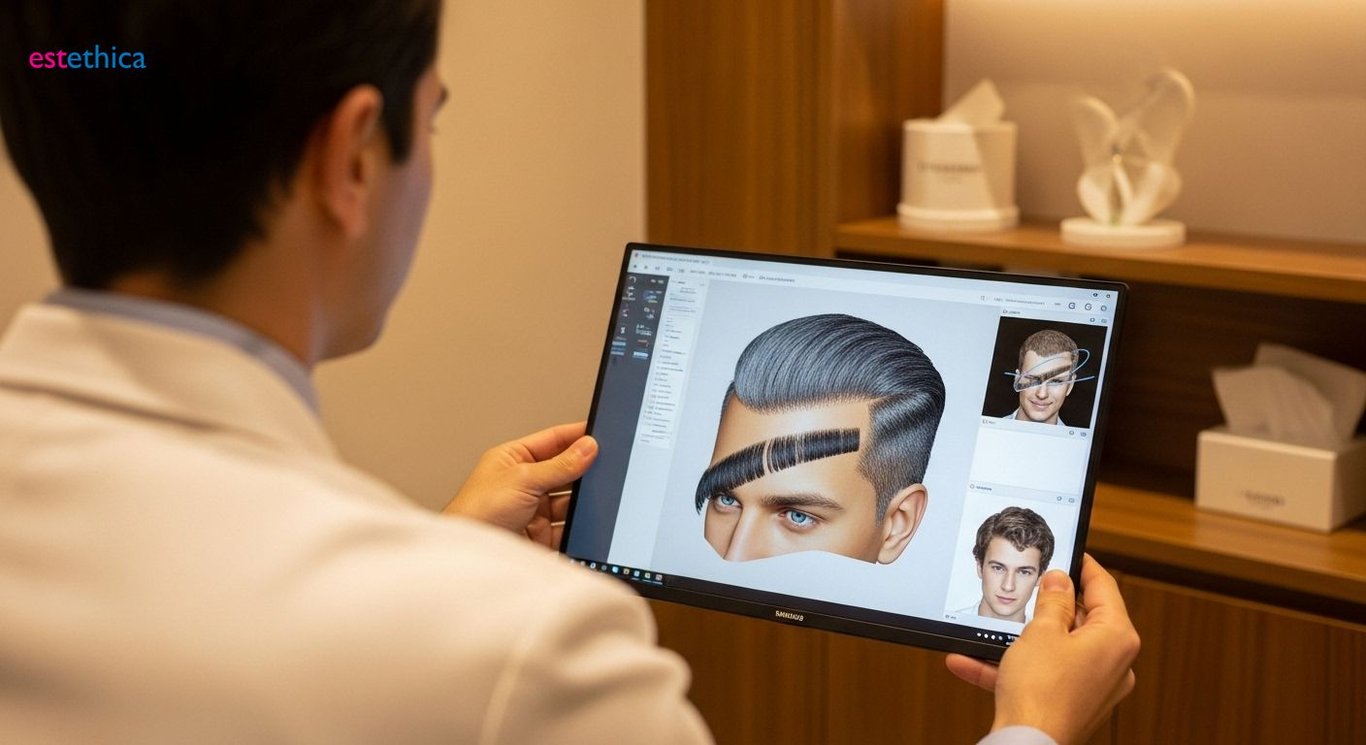 Follicular Unit Extraction (FUE) hair transplant procedure