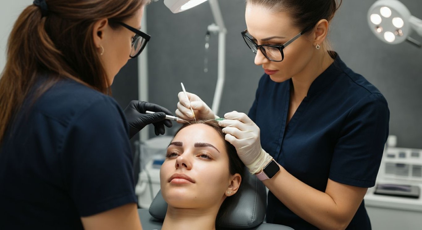 Follicular Unit Extraction for natural-looking eyebrows