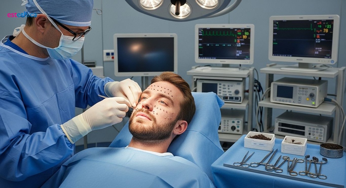 FUE Beard Transplant Procedure
