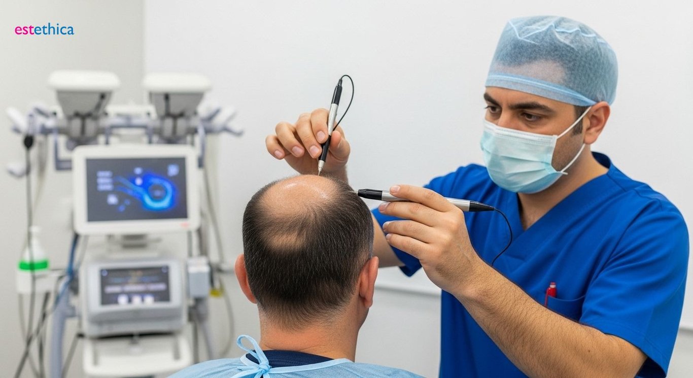 FUE, DHI, Safir saç ekimi teknikleri