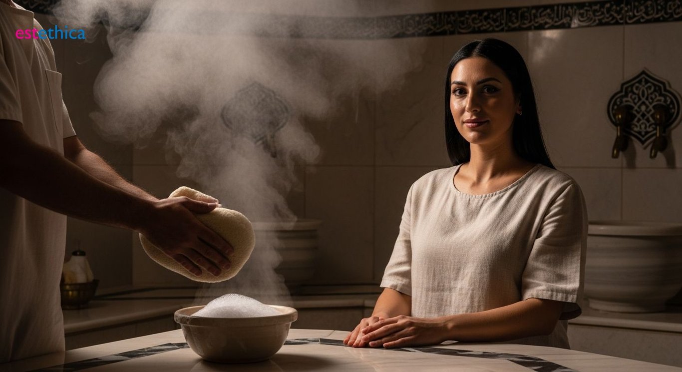 Geleneksel Hamamda Kese ve Köpük Masajı Deneyimi
