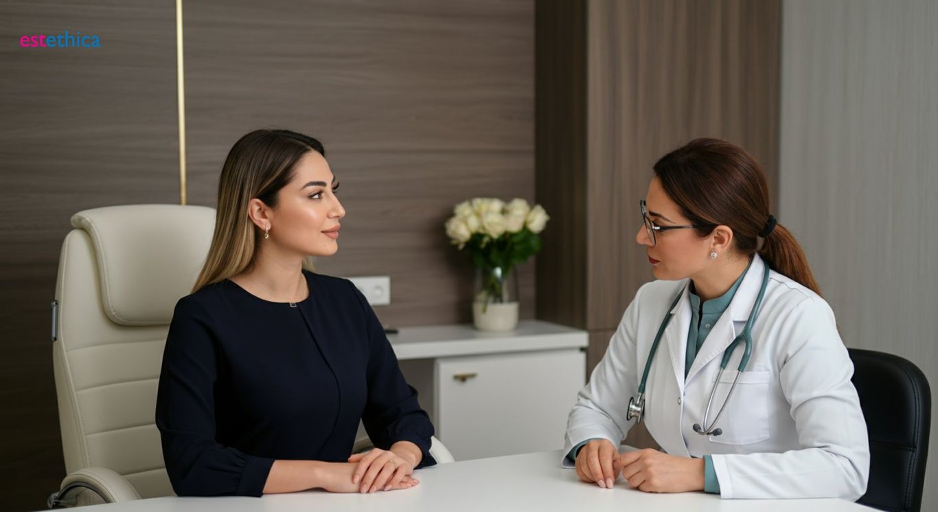 Gıdı ameliyatı sonrası belirgin çene hattı