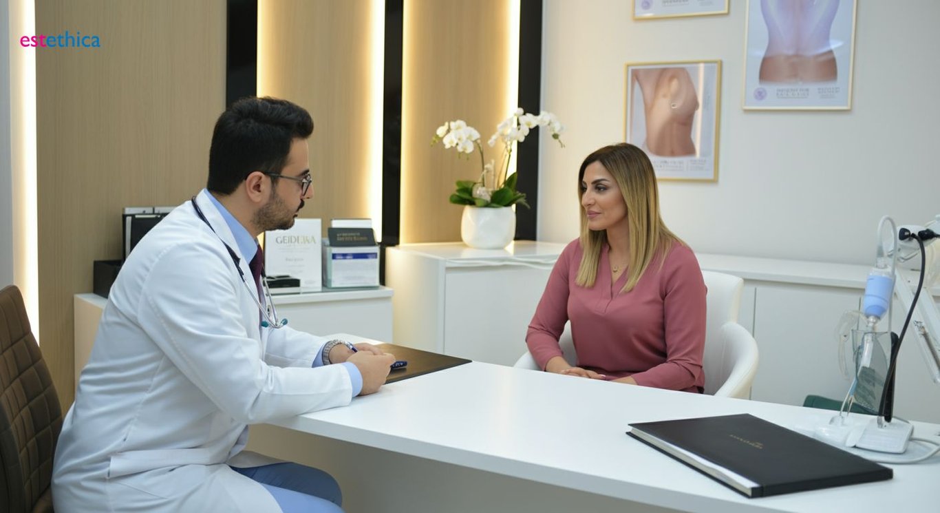 Gıdı liposuction ameliyatı öncesi ve sonrası