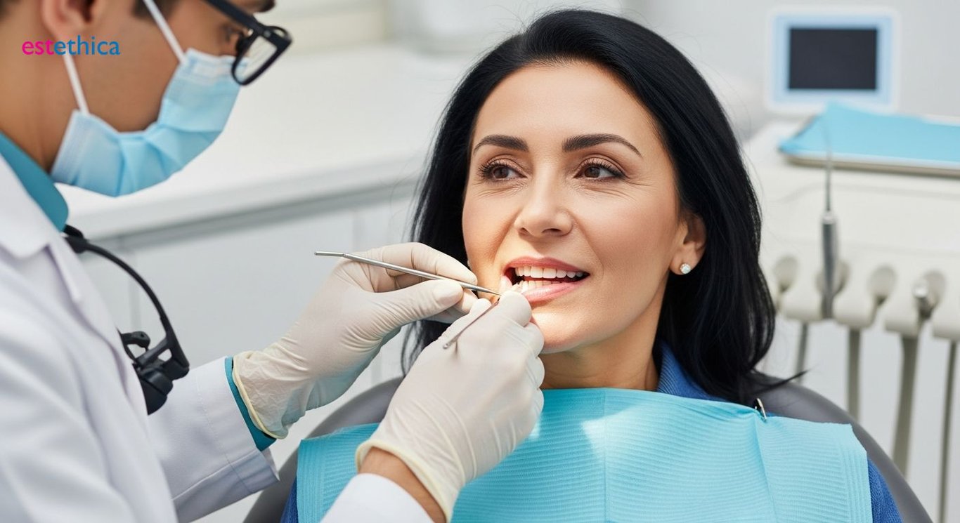 Serbest Diş Eti Grefti ile Diş Eti Çekilmesi Tedavisi Uygulaması