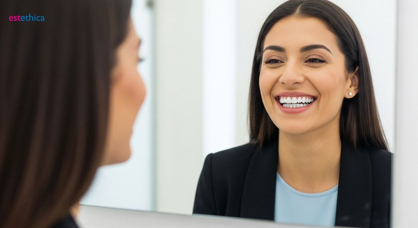 Lazerle diş beyazlatma ve konturlama