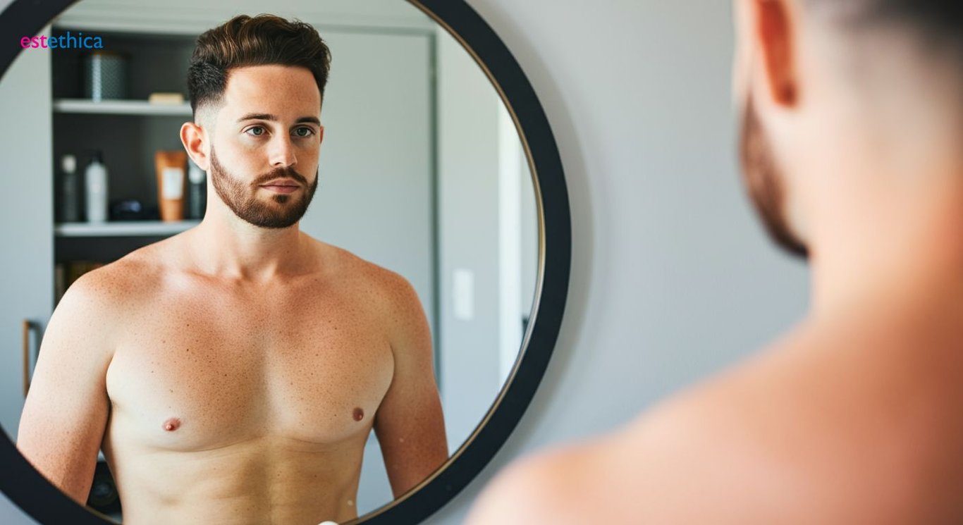 Gynecomastia surgery consultation with doctor