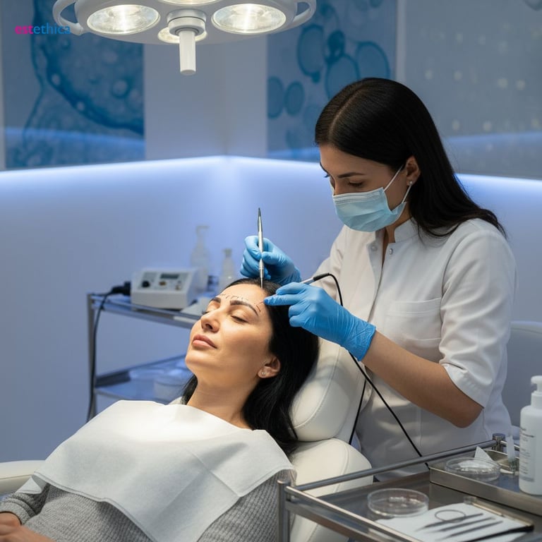 Kaş Dökülmesine Kalıcı Çözüm: Kaş Ekimi Süreci