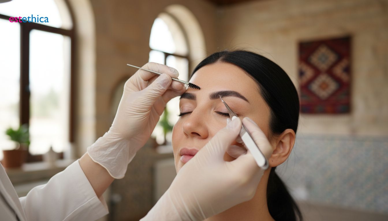 Yüz Hatlarına Uygun Kaş Tasarımı Sanatı