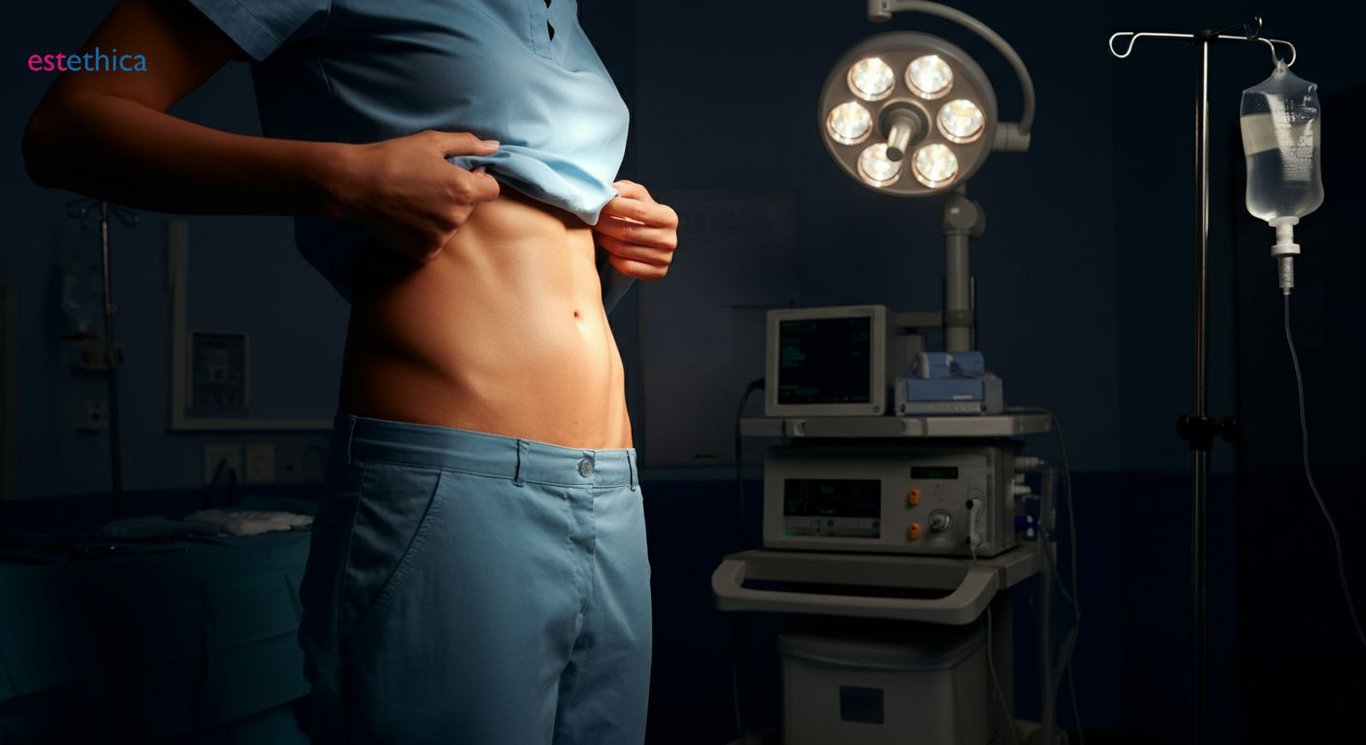 Abdominal etching process step-by-step guide