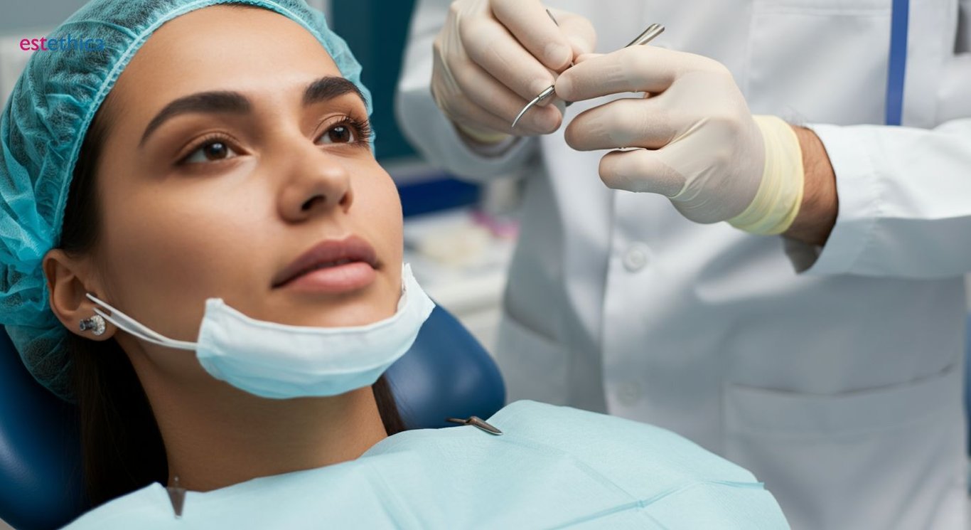 Dental implants step-by-step guide illustration