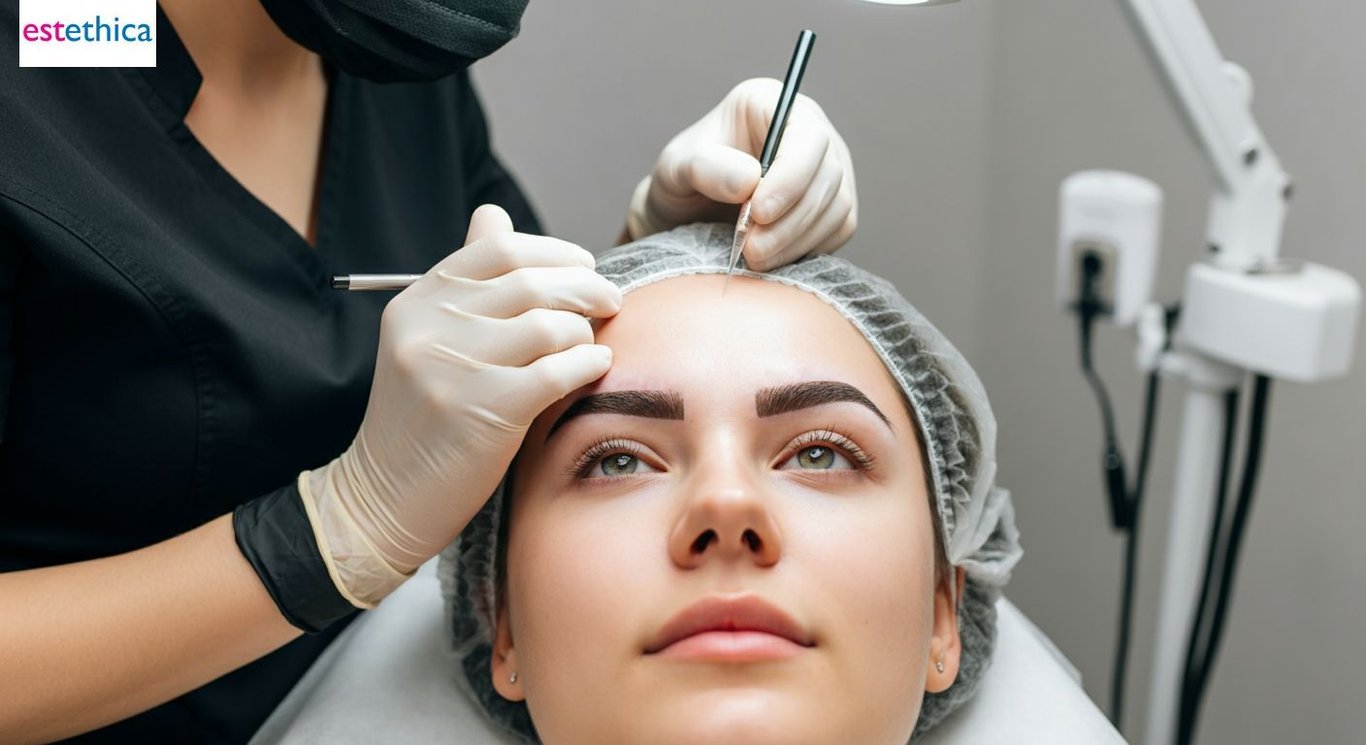 Eyebrow restoration transformation