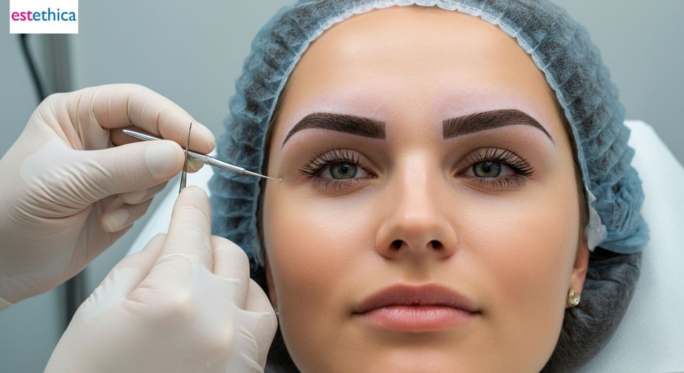 Eyebrow restoration transformation