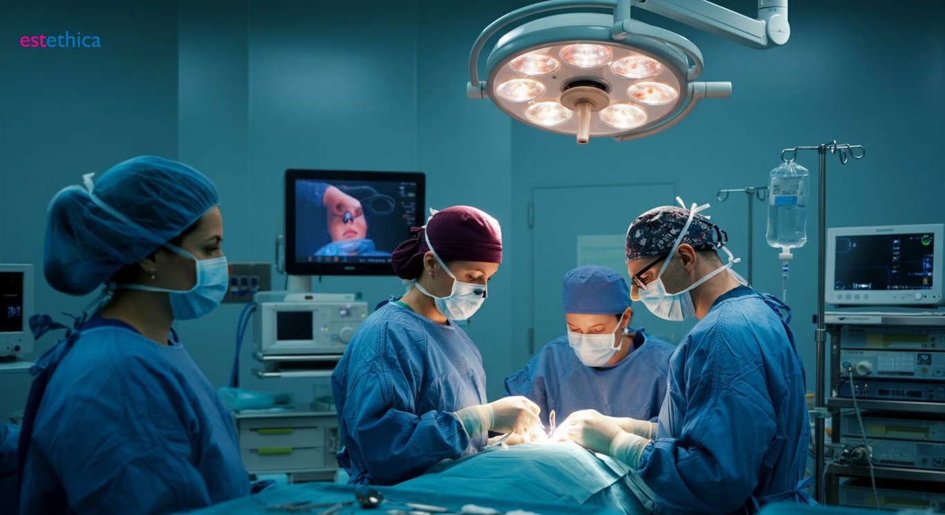 İdeal burun şekli ve yüz hatları uyumu