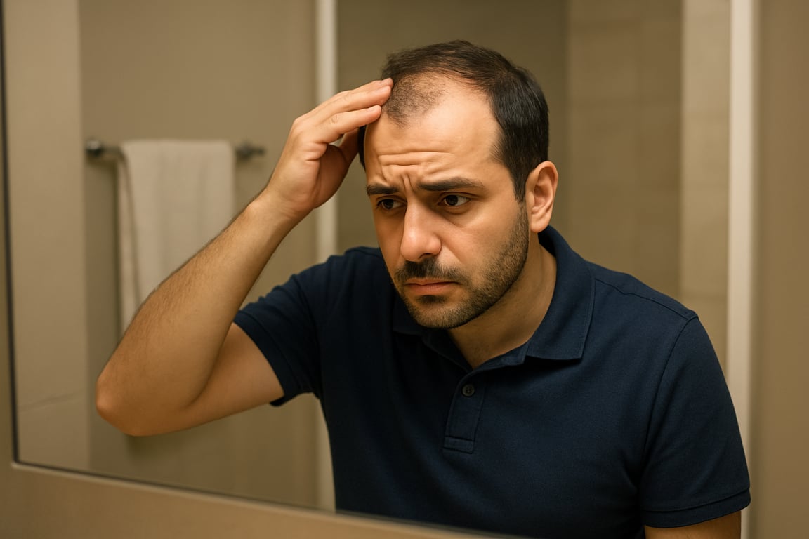 Saç Dökülmesi İle Yüzleşme ve İlk Adım