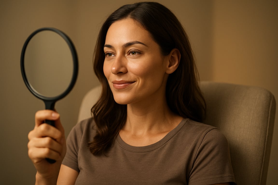 نتائج طبيعية بعد جلسة نحت وتجميل الوجه