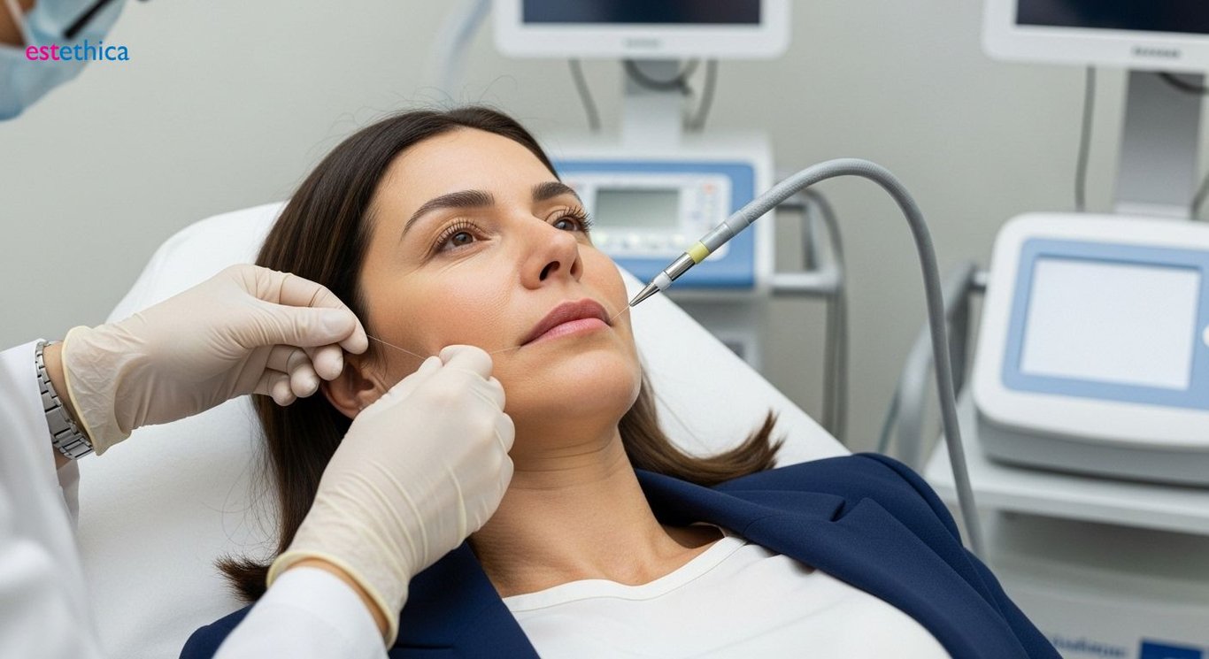 İple Yüz Germe İşlemi