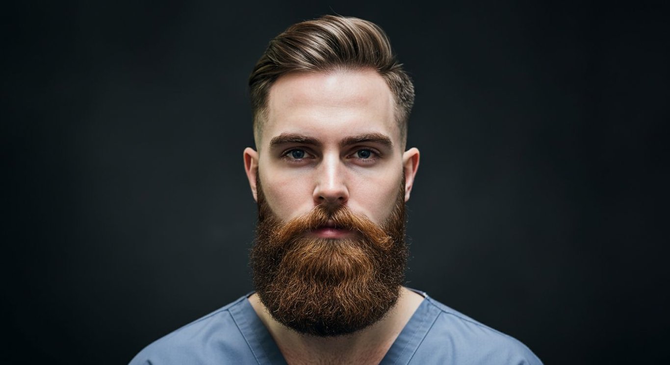 Beard transplant permanence and maintenance