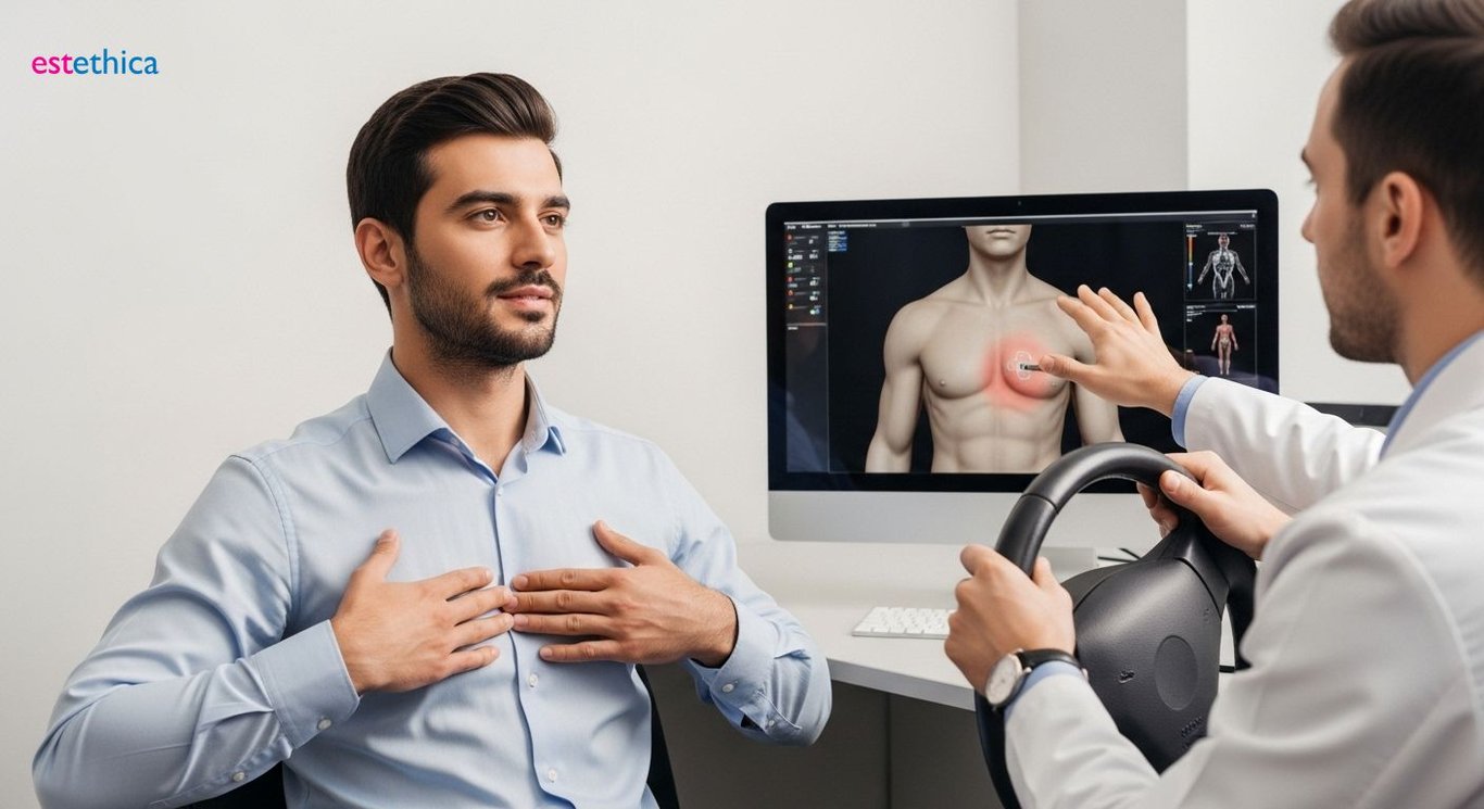 Erkeklerde Meme Büyümesi Anatomisi
