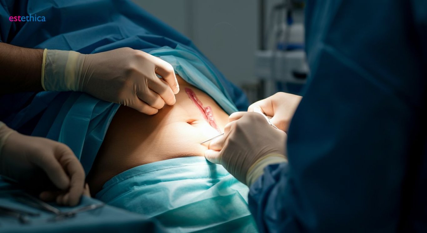 Karın germe ve six pack ameliyatı farkları
