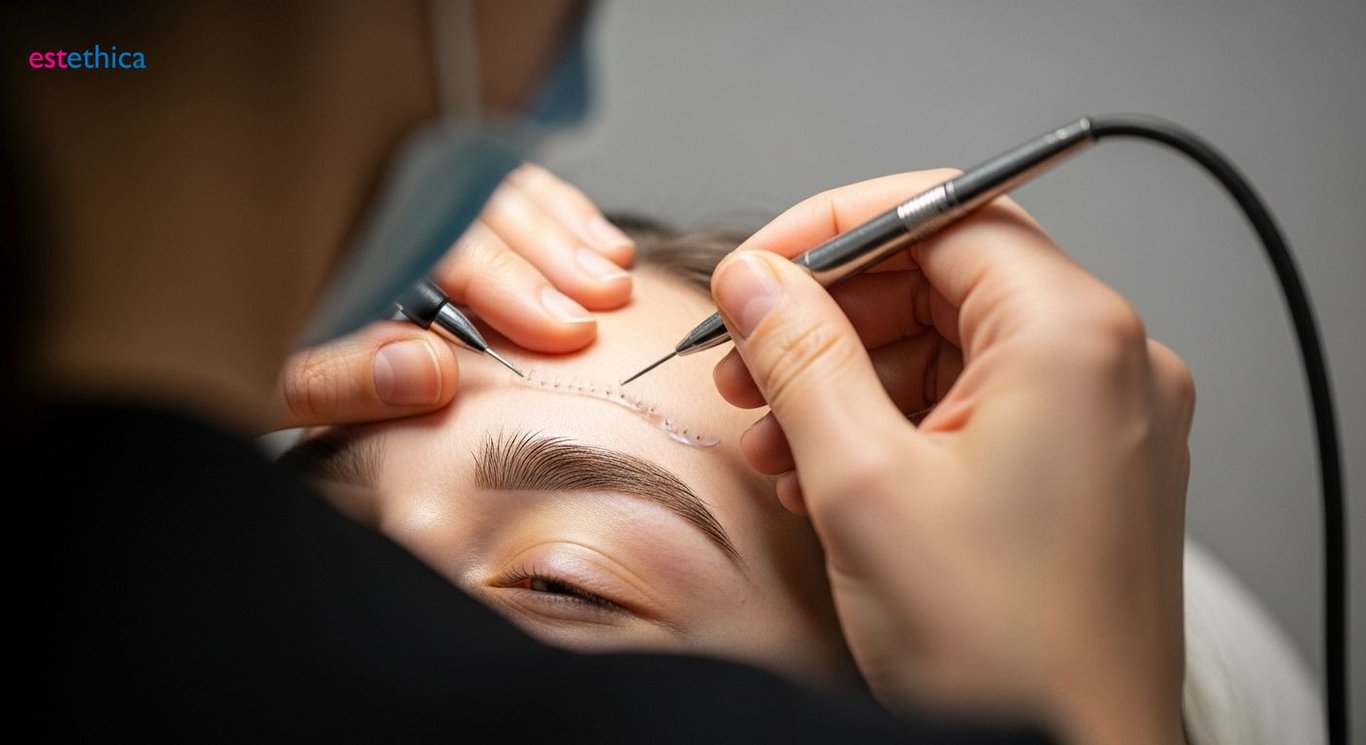 FUE yöntemiyle kaş nakli teknikleri