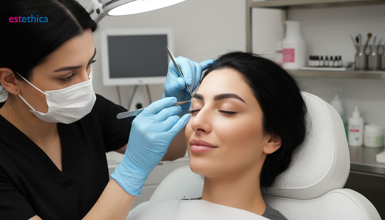 Genç Gösteren Kaş Kaldırma Teknikleri