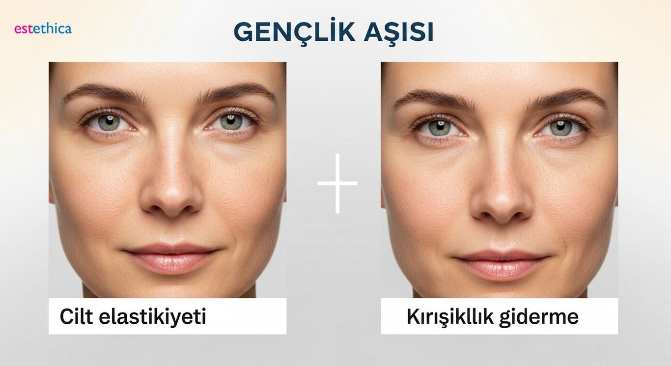 Cilt gençleştirmede gençlik aşısı, hyaluronik asit ve kolajen etkisi
