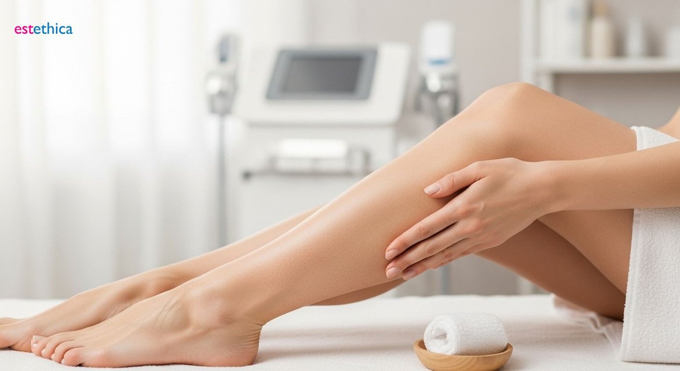 Lazer epilasyon cihazı ve cilt bakım ürünleri