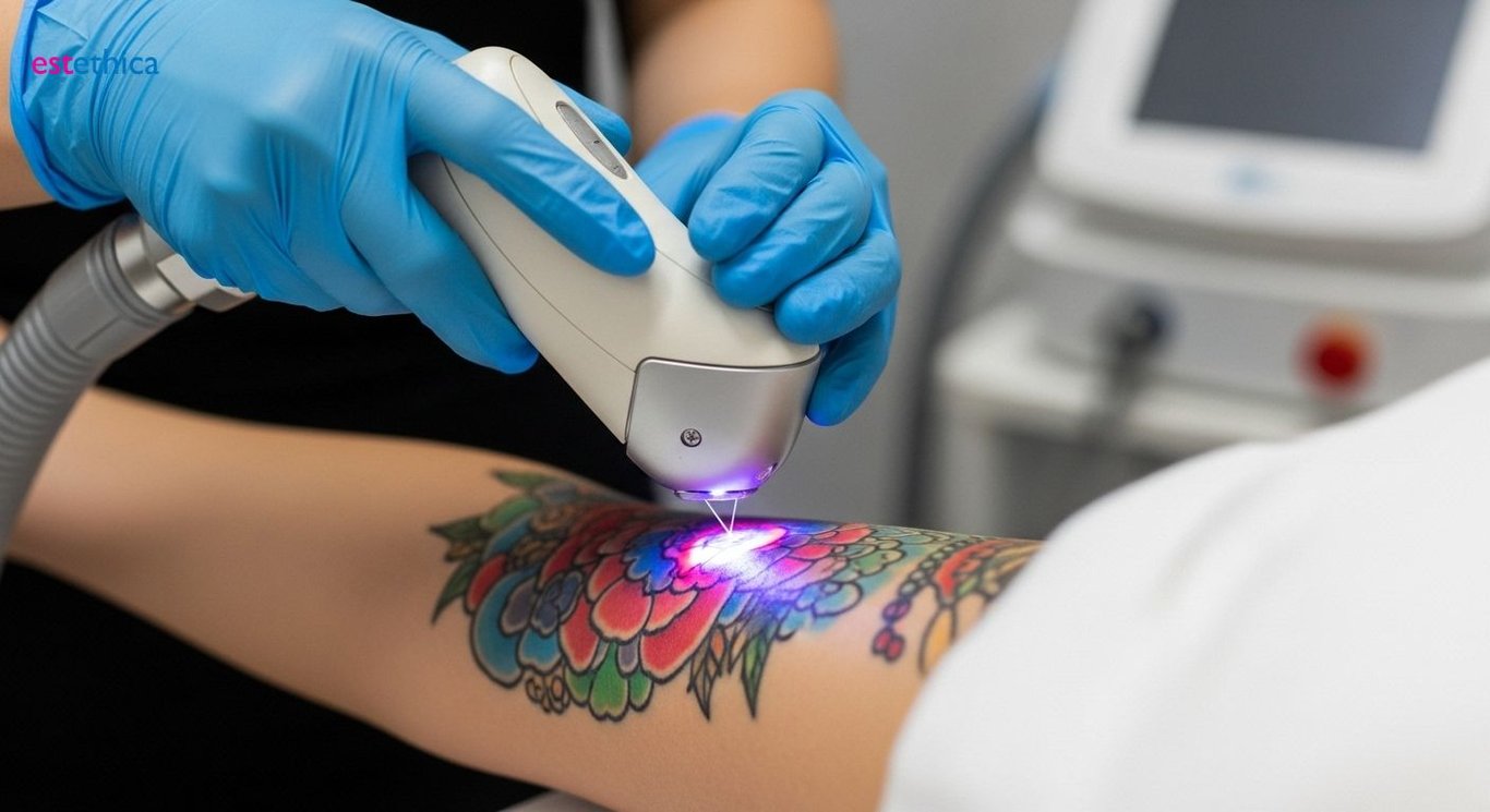 Lazerle dövme sildirme süreci adımları