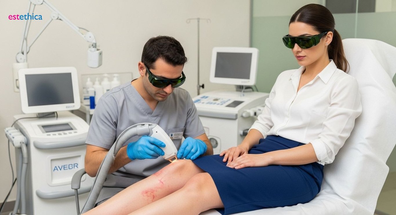 Lazerle Kılcal Damar Tedavisi