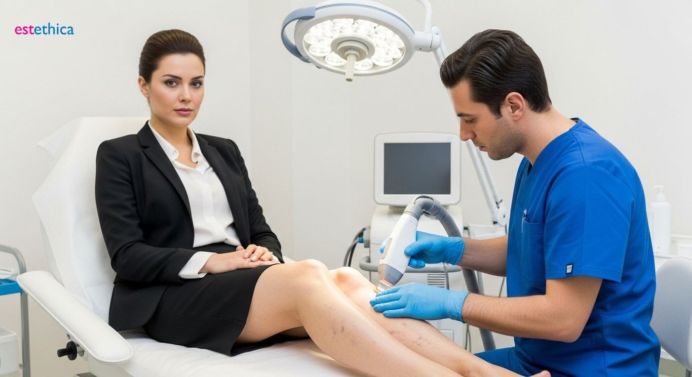 Lazerle Kılcal Damar Tedavisi