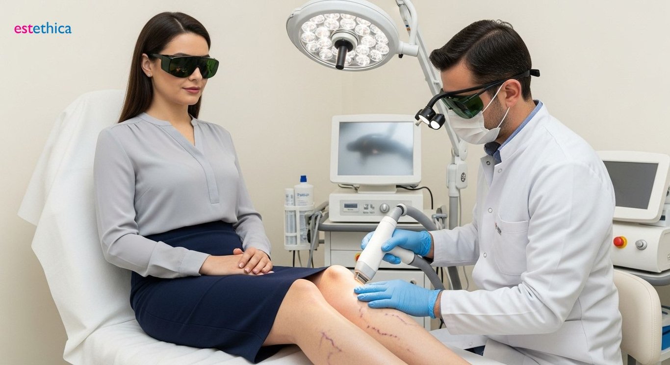 Lazerle Kılcal Damar Tedavisi