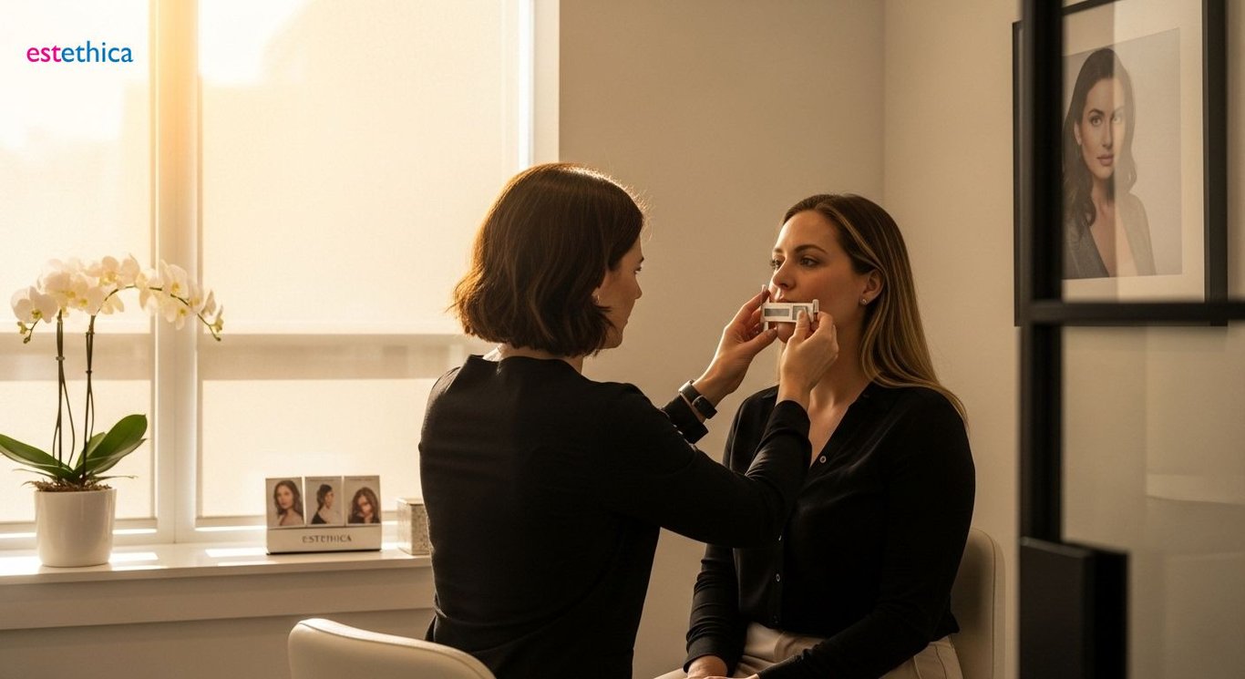 Lip Lift sonrası iyileşme süreci hakkında bilgi veren görsel