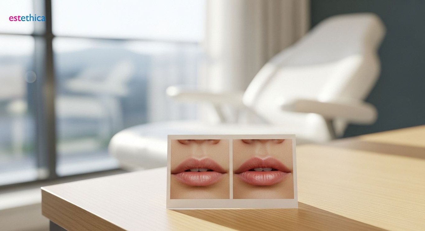 Lip Lift vs Lip Augmentation comparison chart