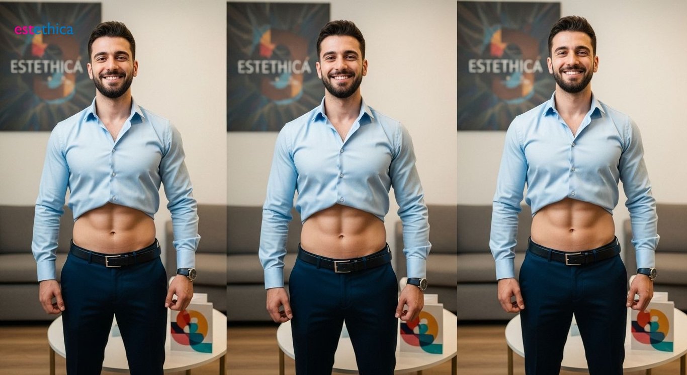 Liposuction ile karın kası belirginleştirme