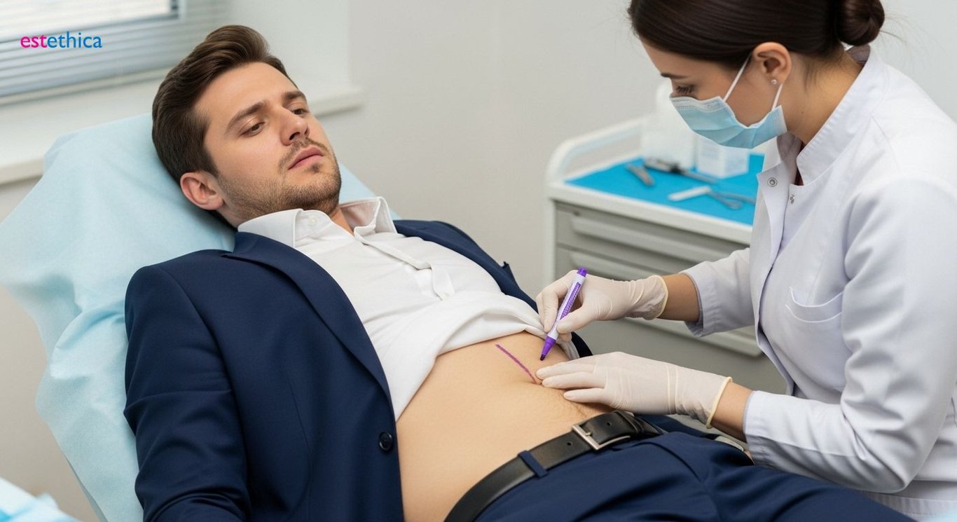 Liposuction ve Karın Kası Estetiği Kombinasyonu