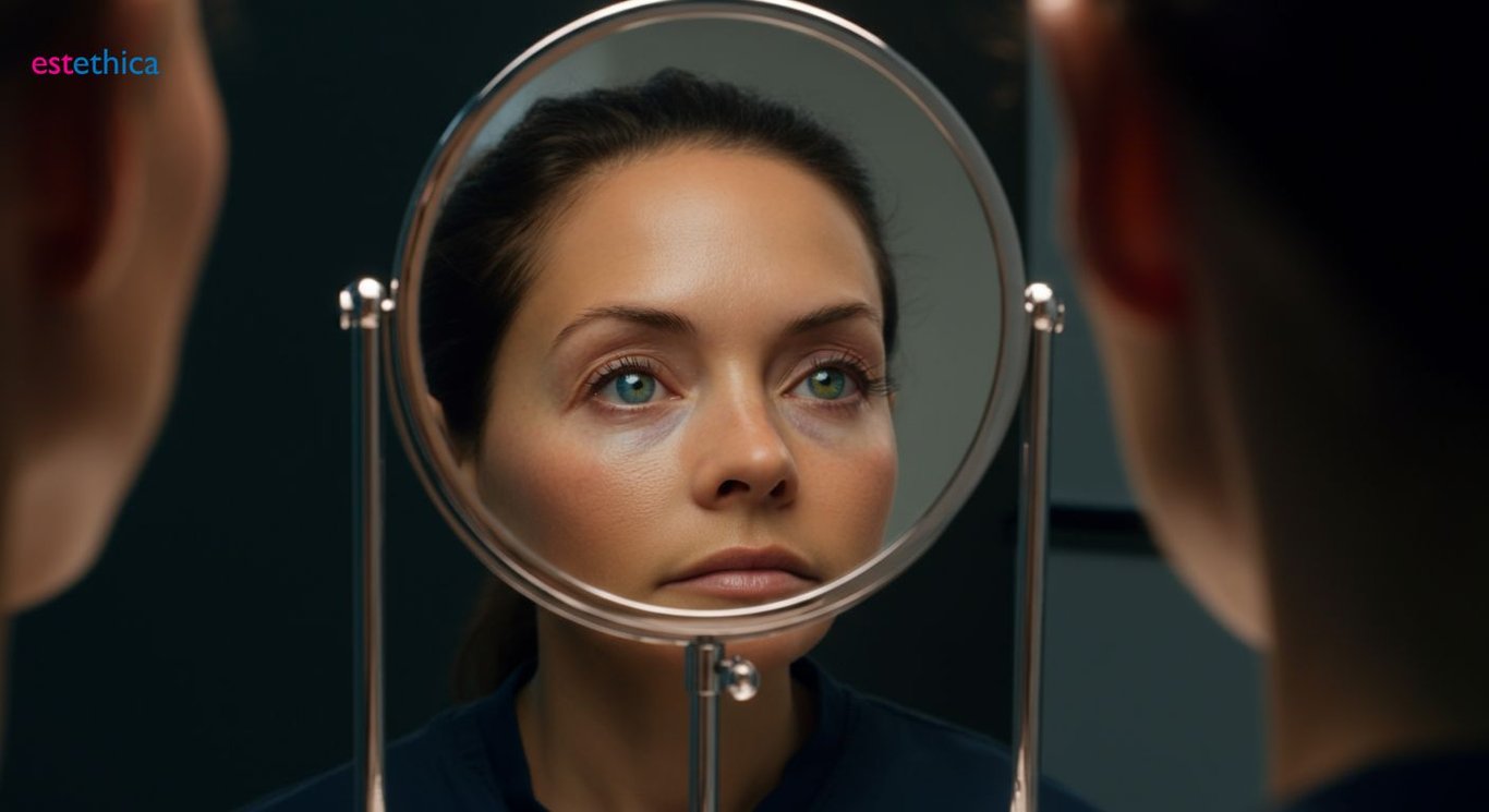 Lower eyelid surgery for eye bags and dark circles