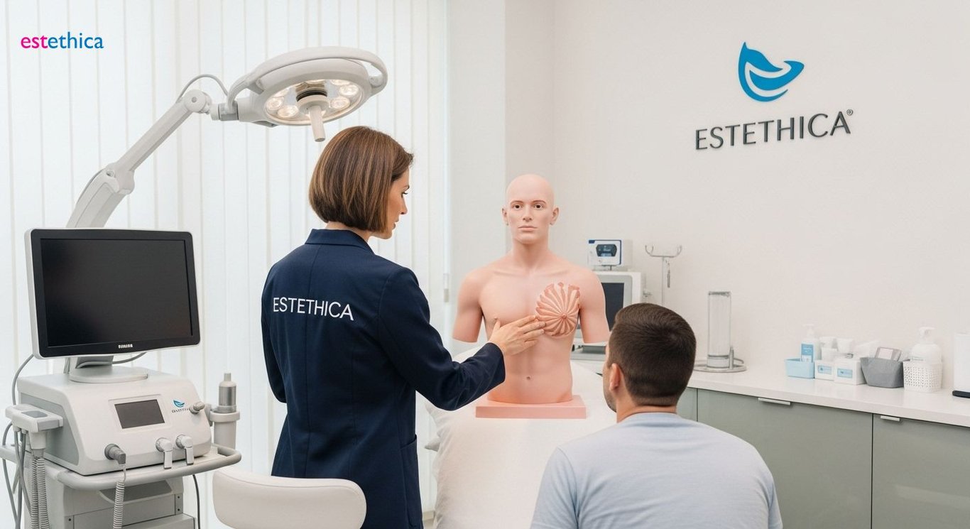 Male breast reduction surgery for a confident chest reshaping