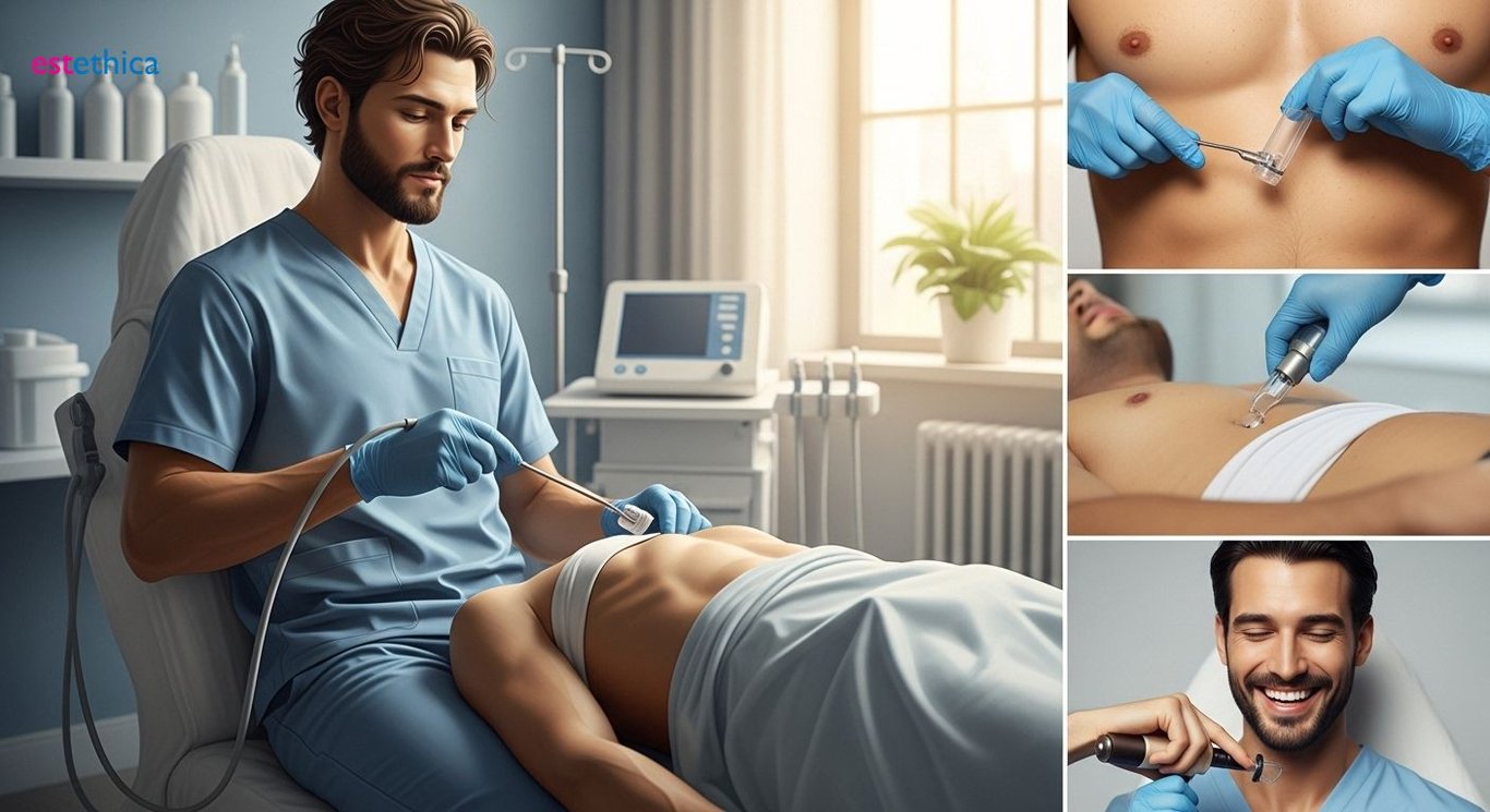 Male enhancement surgery risks illustration