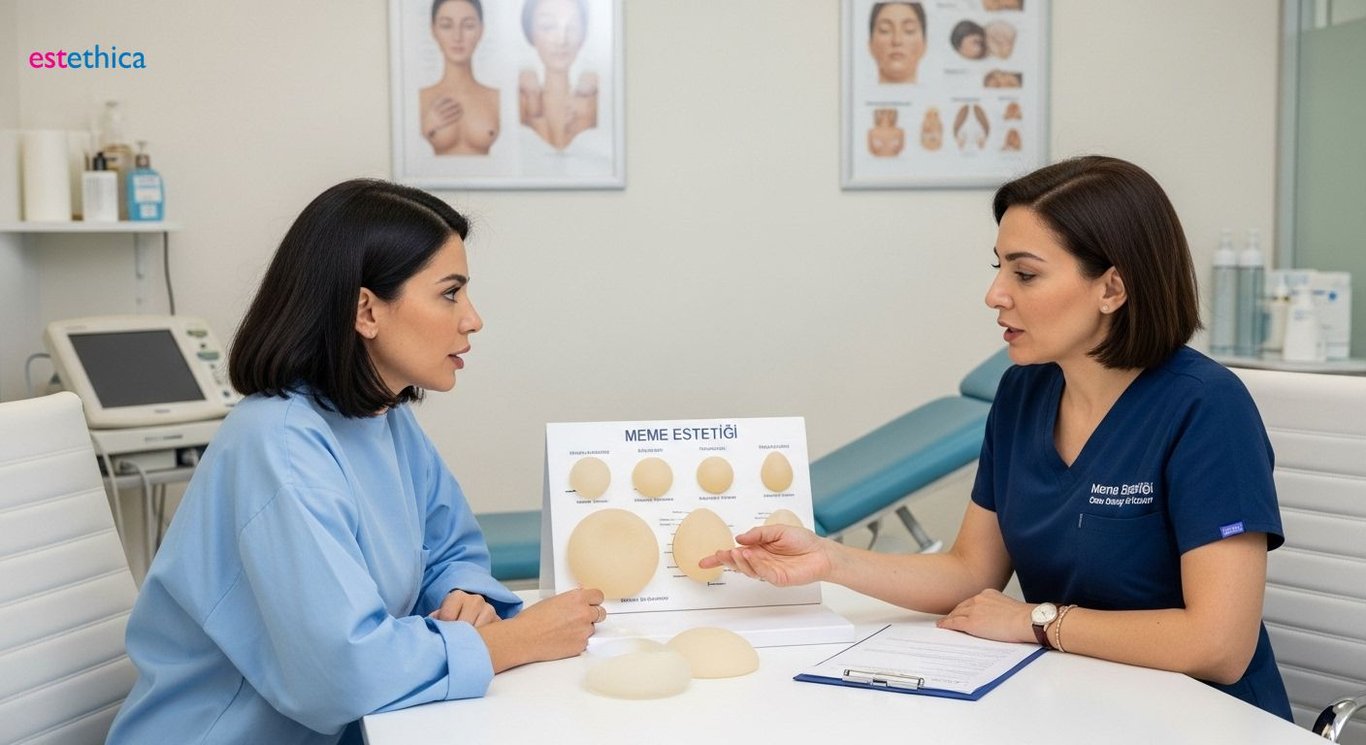 Meme dikleştirme ile genç görünüm