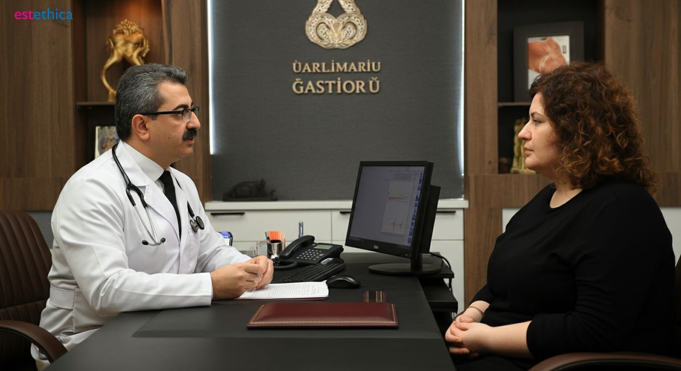 Mide ameliyatı adım adım süreç görseli