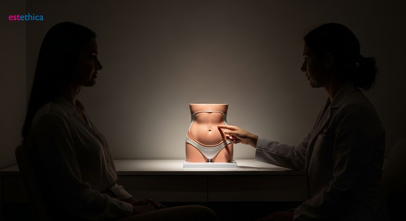 Mini karın germe ve tam karın germe karşılaştırması